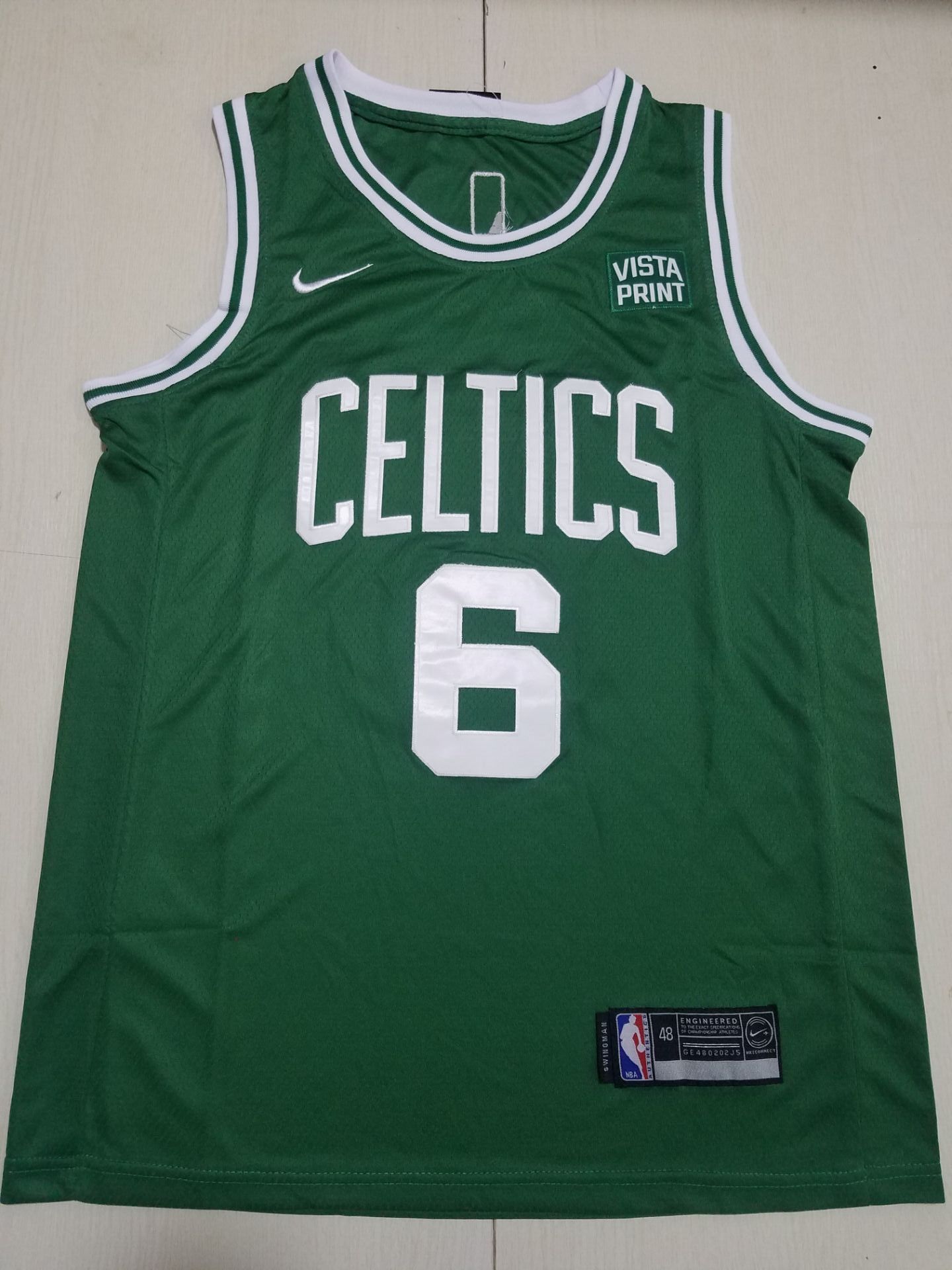 Men Boston Celtics #6 Russell Green 2022 Nike NBA Jersey